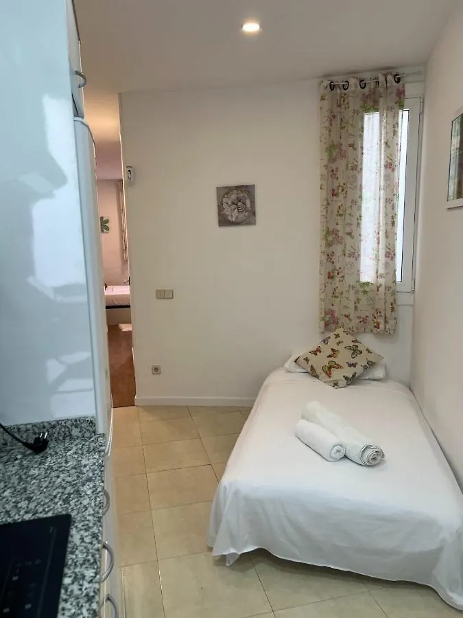 Апартаменты Cozy Studio With Amazing Terrace Near Plaza Espana Барселона